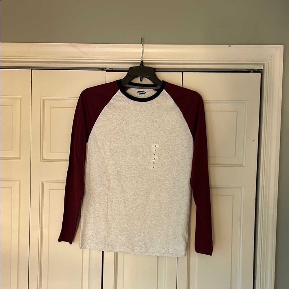 NWT Old Navy Long Sleeve Baseball Tee